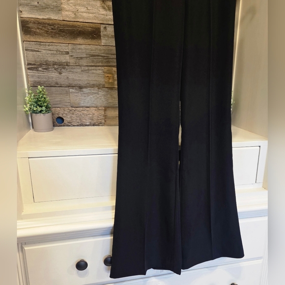Bardot Halifax Slim Flare Dress Pants- In Black - Picture 13 of 16